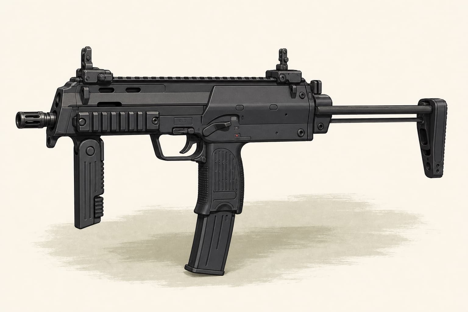 Tokyo Marui MP7A1 GBB